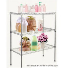 3 Tier Adjustable Steel Bathroom Wire Rack Shelving (CJ303045C3C)